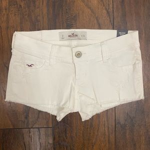 NEW Hollister Low Rise Denim Shorts Size 0/24